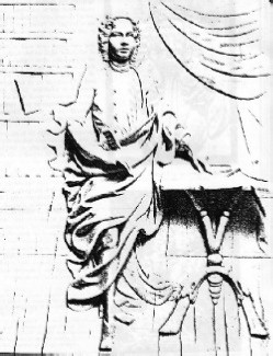 8" x 61/4" Ivory Relief of Matthew Raper aged 15