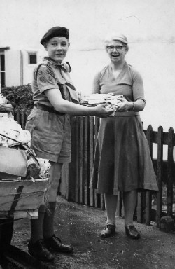 Ruth Clark and Michael Camp c1950