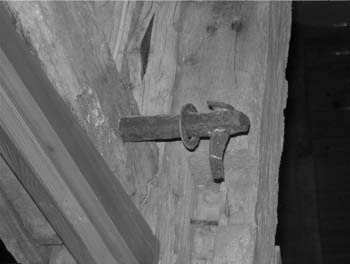 17th Century Forlock Bolt